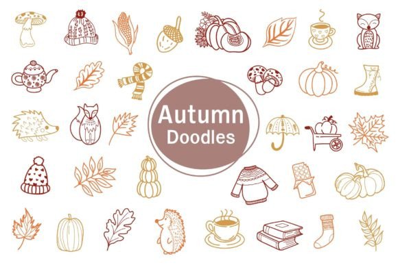 Autumn Doodles Font