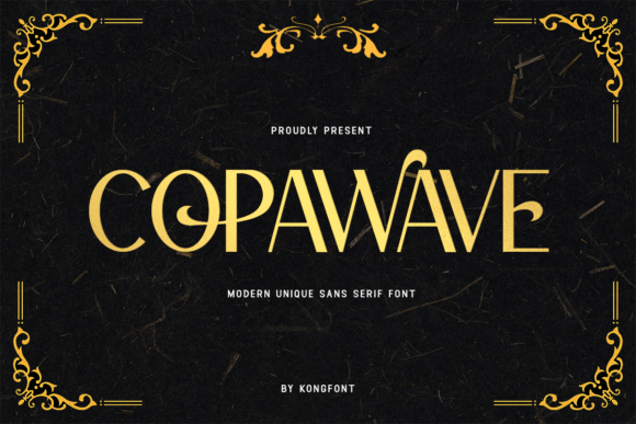 Copawave: A Modern Font for Creative Makers