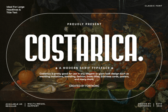 Costarica Font Review