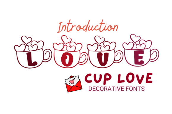 Cup Love Font: Sweet Design