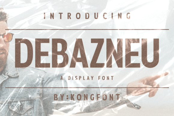 Debazneu: A Modern Sans Serif for Creative Projects