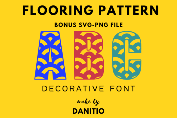 Flooring: A Stylish Font for Creative Projects