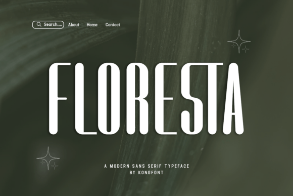 Floresta: A Modern Sans Serif Font