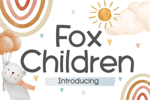 Fox Chidren Font for Business
