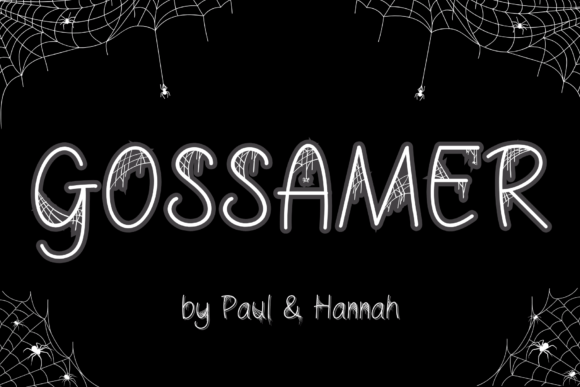 Gossamer Font: Elegant Decorative Type