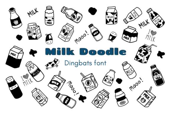 Milk Doodle Font Review