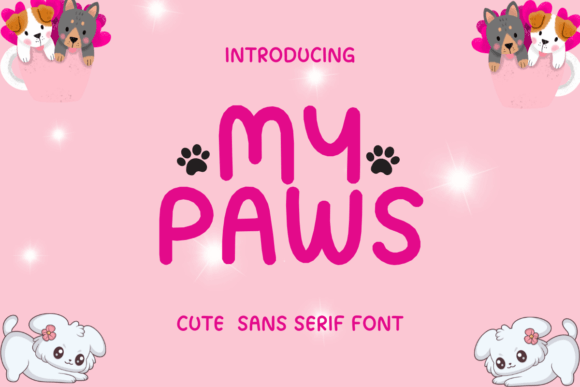 My Paws: A Cute Font for Creative Marketing