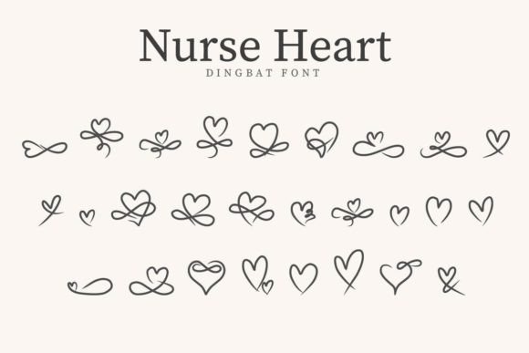 Nurse Hearth Font: Whimsical Charm for Crafters