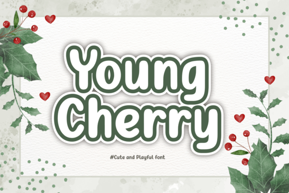 Young Cherry: A Playful Font for Bold Campaigns
